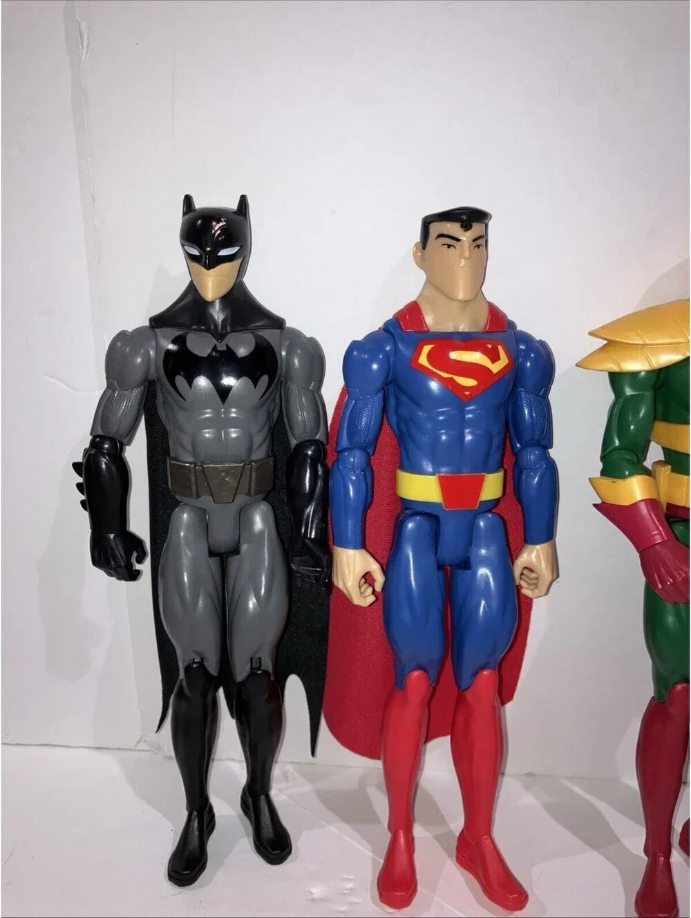 Lot (6) Action Figures DC Justice League Animated 2016 Flash, Lantern, Hawk LOOK
